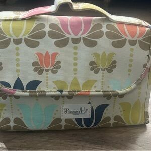 Floral Women's makeup bag